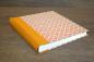 Preview: Orange yellow album classic stationery Schreibweise